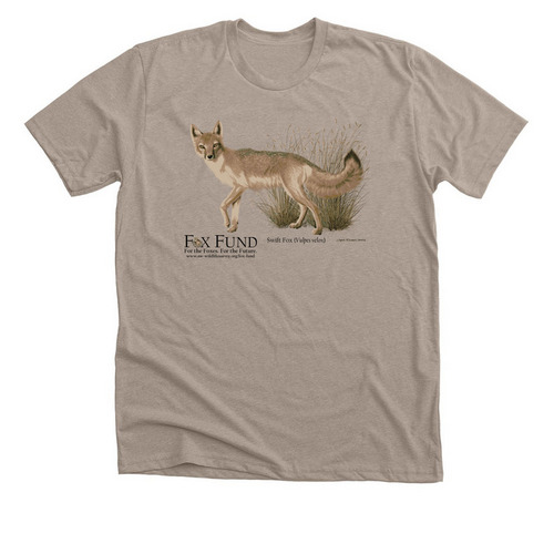 Southwestern Wildlife Survey's Fox Fund, a Heather Stone Premium Unisex Tee