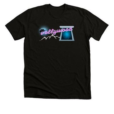 Dollywood Safe Word, a Solid Black Blend Premium Unisex Tee