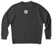 BORN & BRED, a Anthracite Nike Club Fleece Crewneck Sweatshirt (back-view)