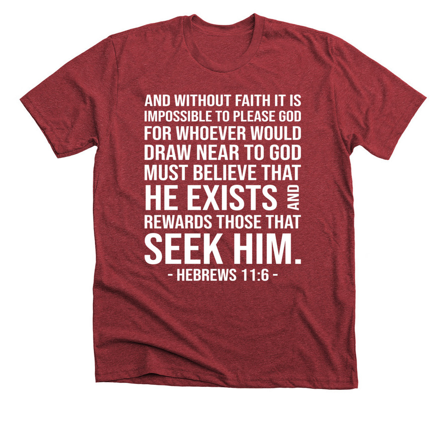 House Ten Boom Gear, a Heather Canvas Red Premium Unisex Tee
