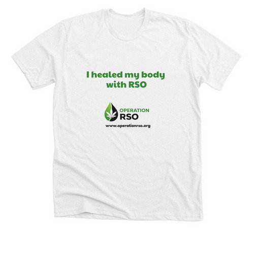 I healed my body, a Solid White Blend Premium Unisex Tee