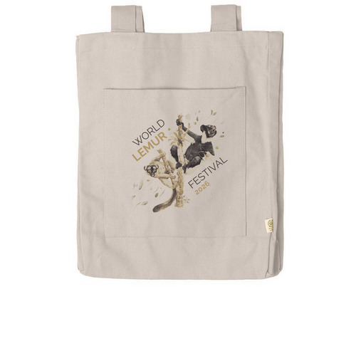2026 World Lemur Festival Tote Bags, a Pumice Reclaimist Everywhere Tote Bag