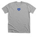 Poudre Libraries Heart - Cornflower, a Athletic Heather Premium Unisex Tee