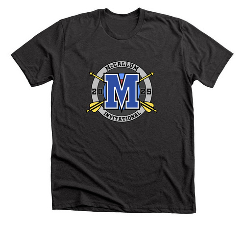 MAC Invitational, a Dark Grey Heather Premium Unisex Tee