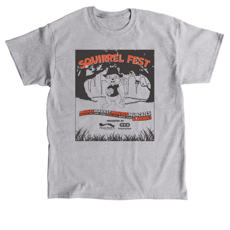 Squirrel Fest 2023, a Sport Grey Classic Unisex Tee