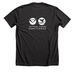 Eco-Friendly Shirts, a Dark Grey Heather Premium Unisex Tee (back-view)