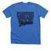 Jaguar Print Canyon View, a Heather True Royal Premium Unisex Tee