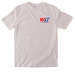 WIT RED WIT BLUE, a Ice Grey Softstyle Cotton Tee