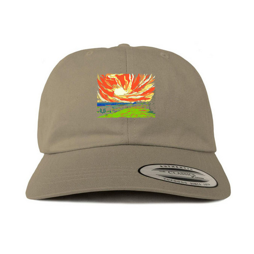 Sunset over Shady Valley, a Khaki Printed Classic Baseball Cap