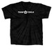 Team CDKL5, a Black Classic Tie Dye Tee