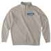 Hearts In Motion Quarter Zip Pullover, a Cement Midweight Quarter Zip Pullover