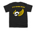 Youth T-Shirt, a Black Youth Unisex Tee (back-view)