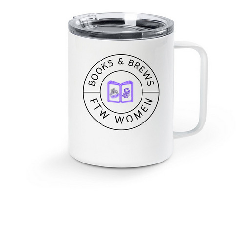 2-Year Anniversary Travel Mug, a White Stainless Steel Travel Mug