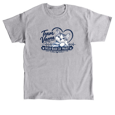 Team Vaona ~ Helping Cats Through Complex Med, a Sport Grey Classic Unisex Tee