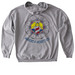 L-Aesthetic Lighthouse, a Sport Grey Gildan Softstyle Pullover Hoodie (back-view)