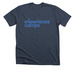 Feeling Blue, a Heather Midnight Navy Premium Unisex Tee