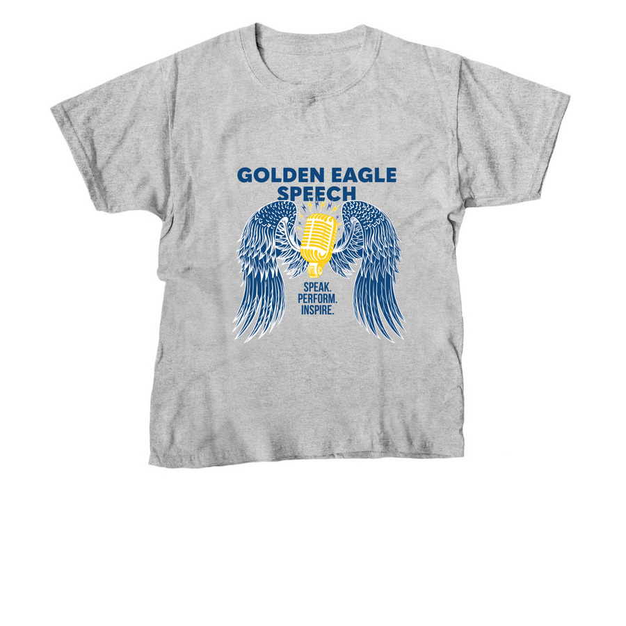Eagle Big, a Sport Grey Youth Unisex Tee