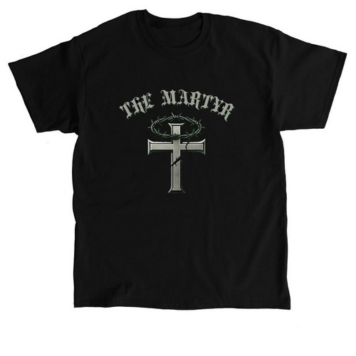 ?The Martyr?, a Black Classic Unisex Tee