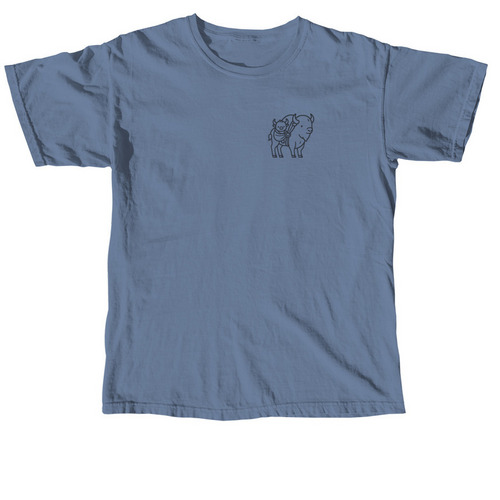 Ask Me - Back, a Blue Jean Comfort Colors Unisex Tee