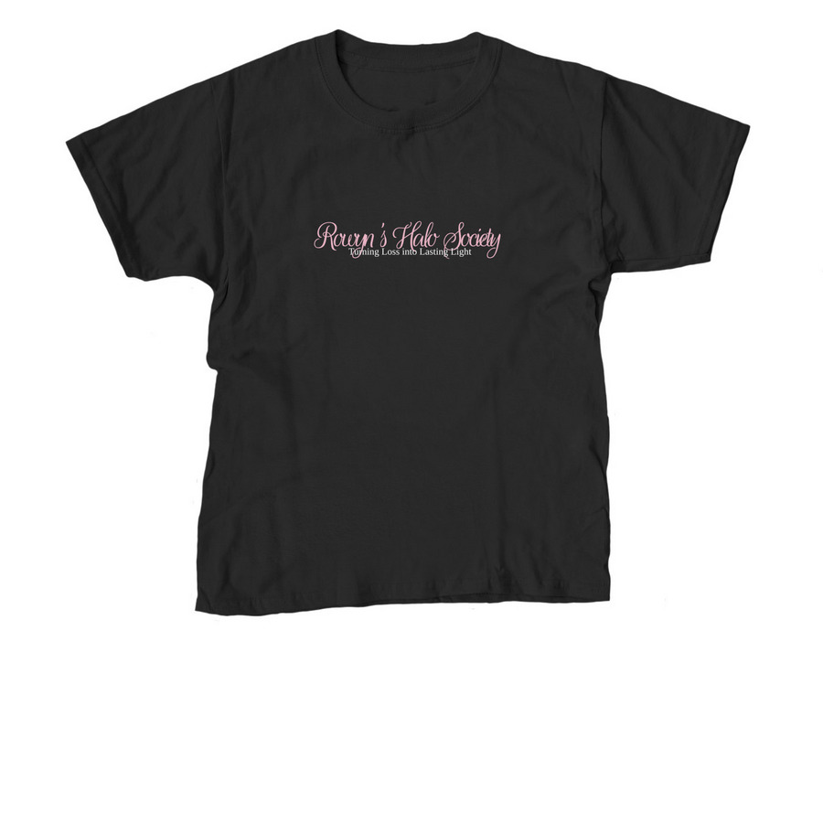 Halo Society Members, a Black Youth Unisex Tee