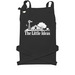 The Little Ideas Farm - Aprons, a Black Cotton Canvas Pocket Apron