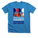 Indivisible Hawai?i Statewide Network, a Neon Blue Premium Unisex Tee
