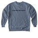 Turbo Terrapin DBS-Tee, a Blue Jean Comfort Colors Crewneck Sweatshirt