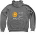 &nbsp;MoyraStrong Our Hearts Weren?t Ready Zip, a Deep Heather Zip Up Hoodie (back-view)