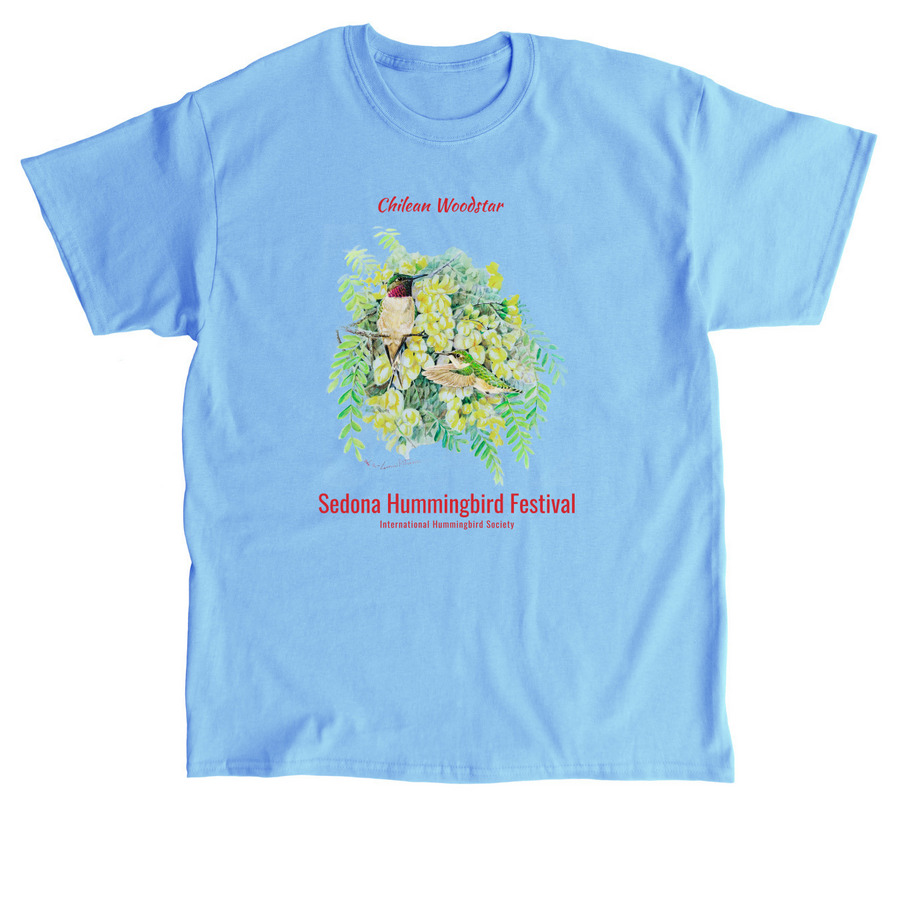 Chilean Woodstar 2026 Sedona Hummingbird Fest, a Carolina Blue Classic Unisex Tee