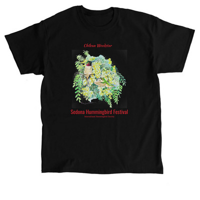 Chilean Woodstar 2026 Sedona Hummingbird Fest, a Black Classic Unisex Tee
