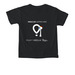 CMN Miracles Happen Here, a Black Comfort Colors Youth Tee (back-view)