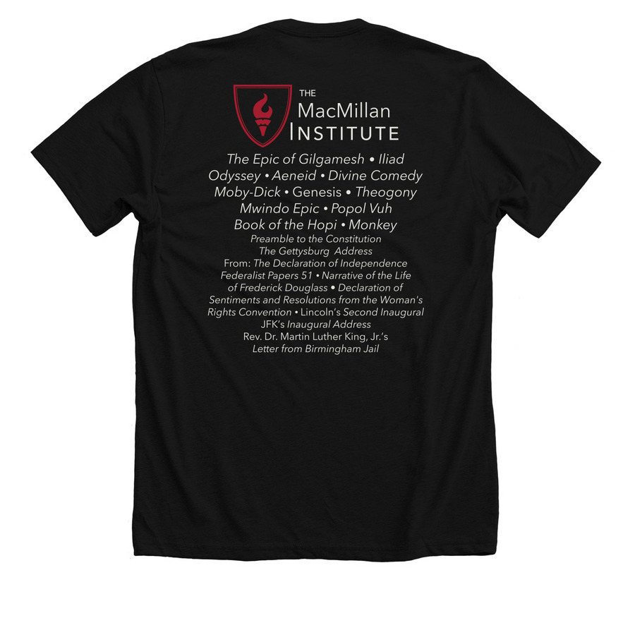 2026 Epic Cosmos Summer Seminar, a Solid Black Blend Premium Unisex Tee (back-view)