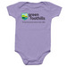 Light color onesies, a Lavender Infant Onesie