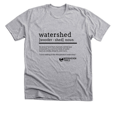 Woodershed Definition, a Athletic Heather Premium Unisex Tee