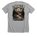 Premium Christian clothing&nbsp;, a Athletic Heather Premium Unisex Tee (back-view)