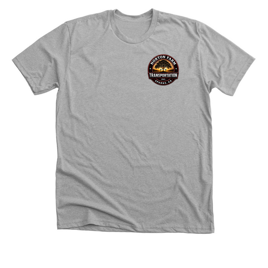 NFT New Logo, a Athletic Heather Premium Unisex Tee