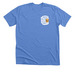 Peter Fan Club Merch, a Heather Columbia Blue Premium Unisex Tee