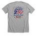 America250, Bar Harbor, a Athletic Heather Premium Unisex Tee (back-view)