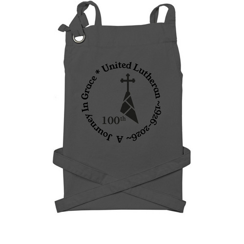 Aprons&nbsp;, a Dark Grey Cotton Canvas Pocket Apron