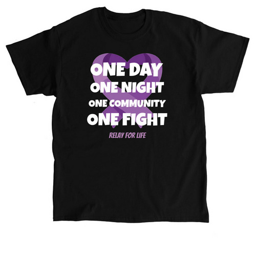 One Fight 25S DS, a Black Classic Unisex Tee