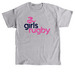 Girls Rugby Light T-Shirts, a Sport Grey Classic Unisex Tee
