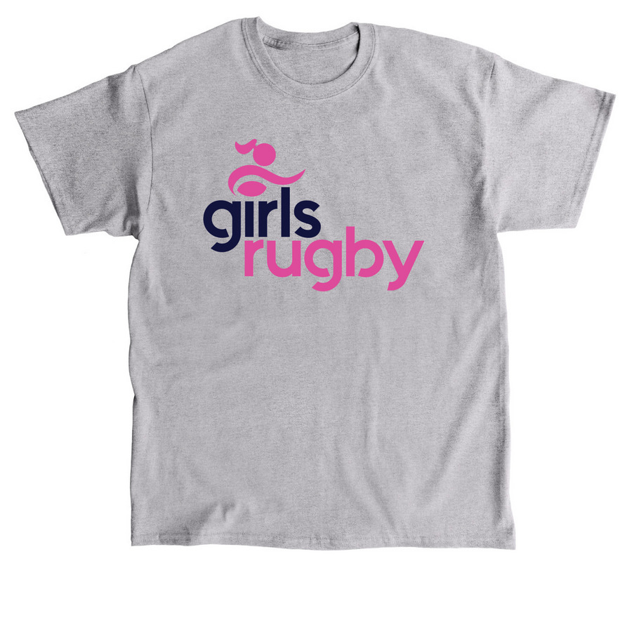 Girls Rugby Light T-Shirts, a Sport Grey Classic Unisex Tee