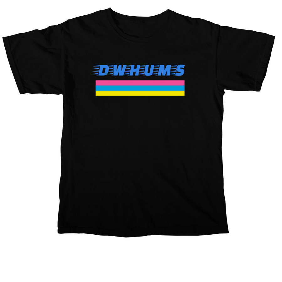 DWHUMS 2026 Racer Shirt, a Black Comfort Colors Unisex Tee