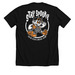 Stay Spooky, a Solid Black Blend Premium Unisex Tee (back-view)