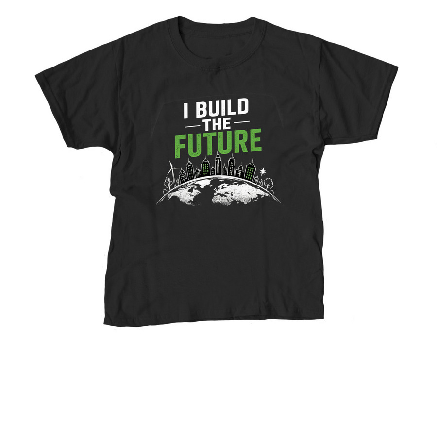 Wear the Future. Fuel the Mission, a Black Youth Unisex Tee