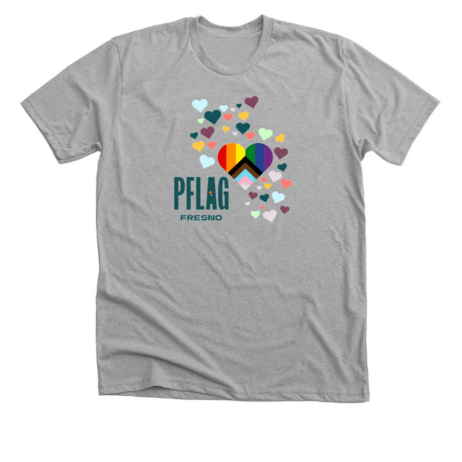 Heartfall&nbsp;, a Athletic Heather Premium Unisex Tee
