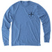 Tactical Information Outreach Project, a Azure Blue Allmade Eco Triblend Long Sleeve Tee
