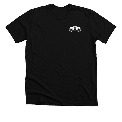 Cat by Cat Inc. Swag Shop, a Solid Black Blend Premium Unisex Tee