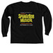 NYTJR Spongebob Youth Edition, a Black Comfort Colors Long Sleeve Tee