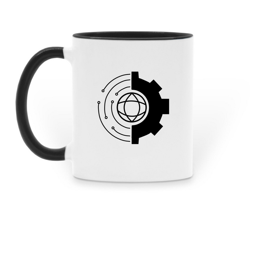 ORBIT Cadet Program - Mug, a Black Two-Tone Ceramic Mug (back-view)